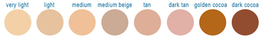 color swatches